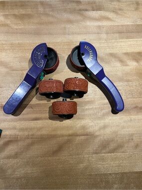 Rollagraph Pattern Stampers with Interchangeable Wheels